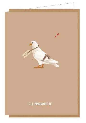 [LIN020] Jij prijsduifje