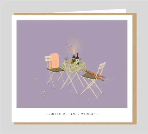 [KM132] Zullen we samen wijnen?
