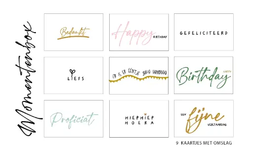 [BOX002] Momentenbox 