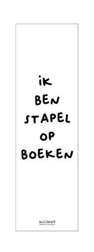 [BOEK008] Ik ben stapel op boeken