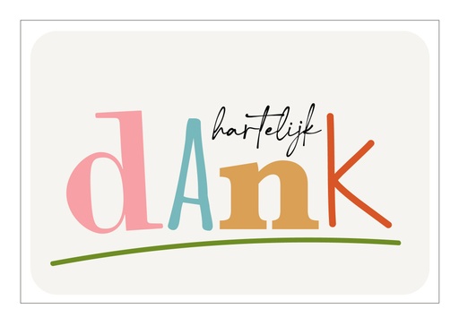 [PD003] Hartelijk dank
