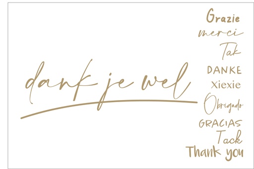 [PD006] Dank je wel - internationaal