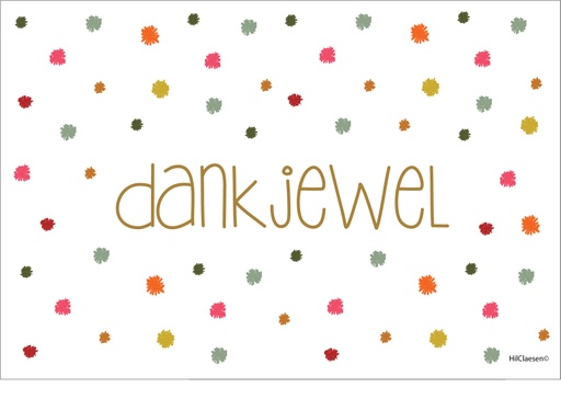 [PD005] Dankjewel