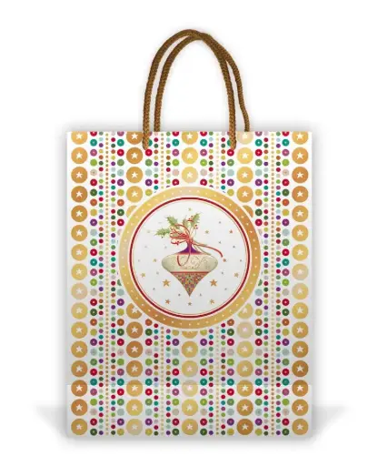 [LX8295L] luxezakje kerst quire large 