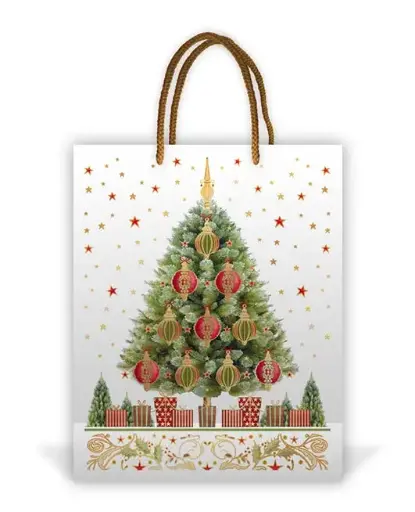 [LX8298M] luxezakje kerst quire medium  