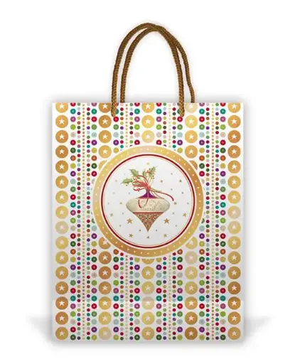 [LX8498M] luxezakje kerst quire medium    