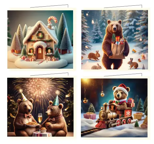 [HCBOX036] Hil Claesen box 8 stuks/4 designs