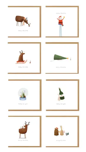 [AEBOX006] klein liefs box 8 stuks/8 designs