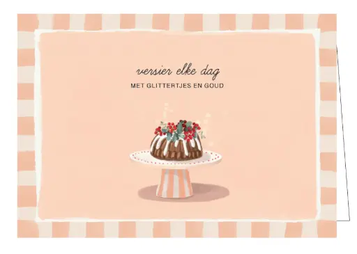 [KPKM469] Versier elke dag met glittertjes en goud