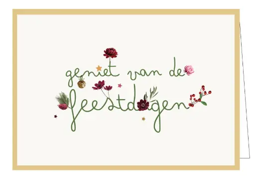 [KPHC972] Geniet van de feestdagen
