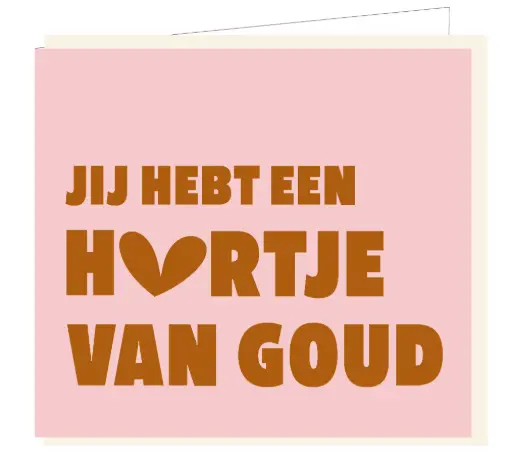 [B153] Jij hebt een hartje van goud