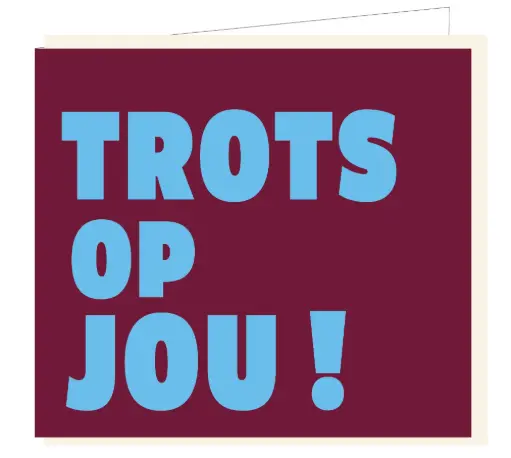 [B154] Trots op jou !