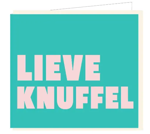 [B164] Lieve knuffel