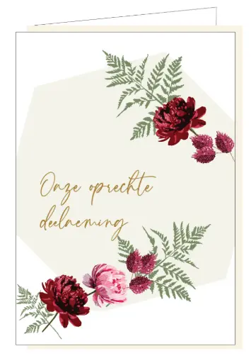 [MM1058] Onze oprechte deelneming