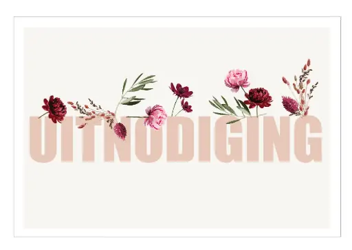[P118] Uitnodiging