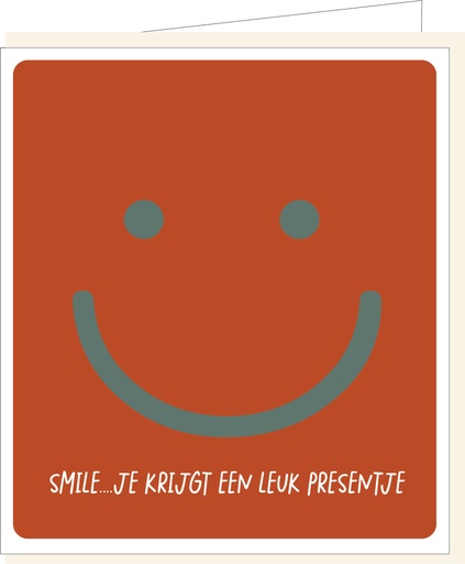[MO377] Smile...je krijgt een leuk presentje
