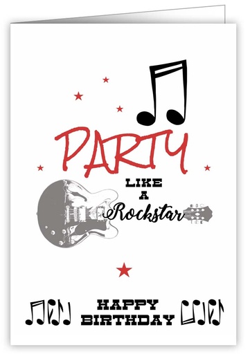 [MAN717] Happy birthday, party like a rockstar