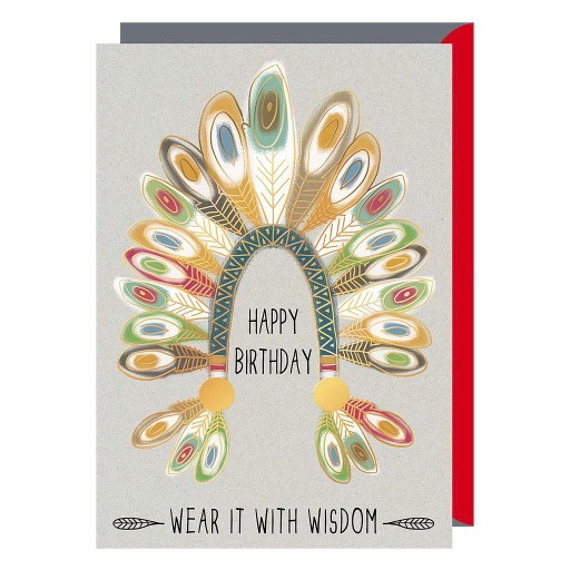 [ROU7871] Happy birthday, wear it with wisdom