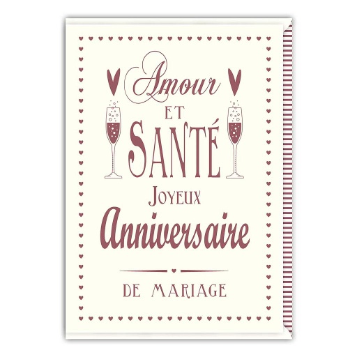 [IMF4906] Amour et sante anniversaire de mariage