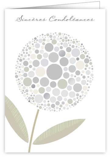 [IWF0960] Sincères Condoléances