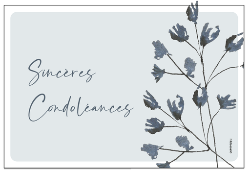 [PFR014] Sincères condoléances