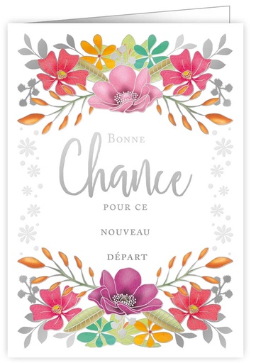 [CLF3478] Bon chance pour ce nouveau départ