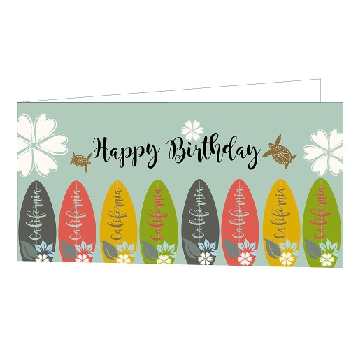[SAM0718] Happy Birthday   Surfboards