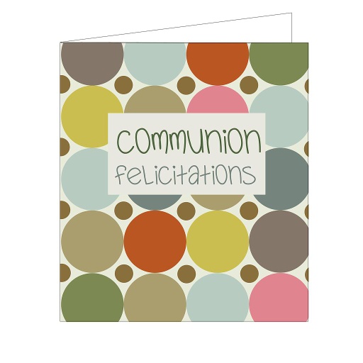 [CF085] communion félicitations