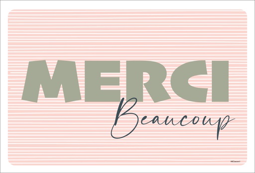 [PFRM002] Merci beaucoup