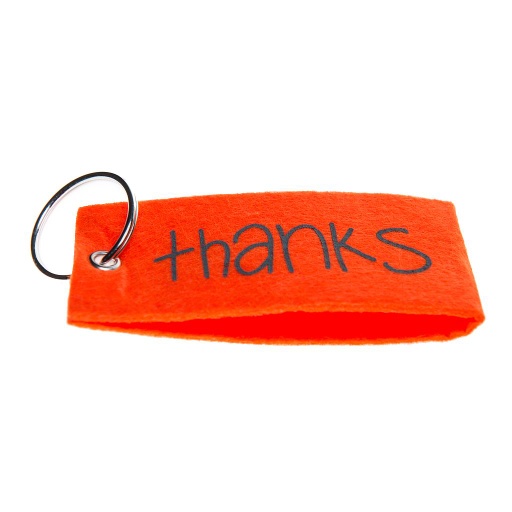 [VKC004] thanks/THX  (keychain 11x4.5)   