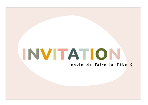 [PFR058] Invitation Envie de faire la fête?