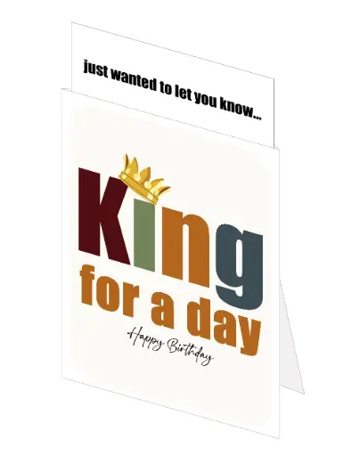 [CQ038] King for a day