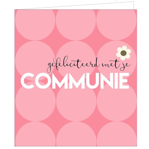 [CAM232] gefeliciteerd met je communie