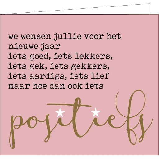 [E950] we wensen jullie voor het nieuwe jaar ....
