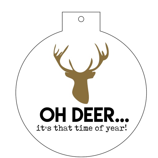 [KB001] oh deer .... it's that time of year !