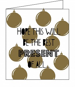 [MOK349] moneykaart kerst       