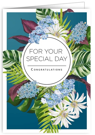 [BOT453] For your special day (congratulations)