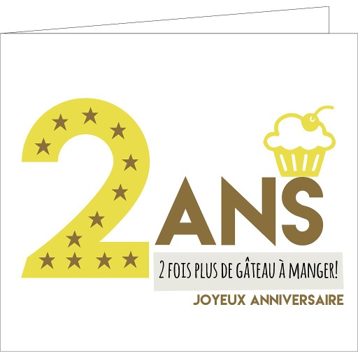 [AGF1212] 2 ans            