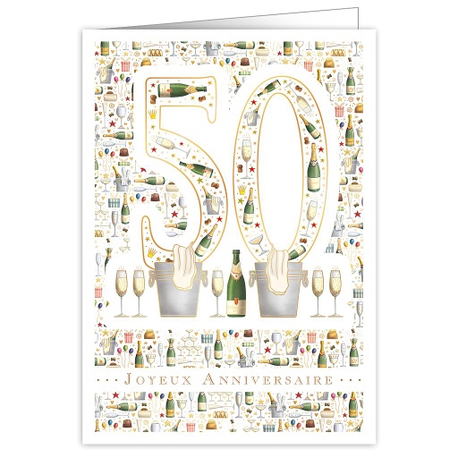 [XLF8999] 50 joyeux anniversaire