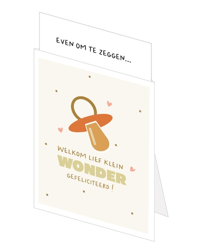 [CQ044] Welkom lief klein wondertje