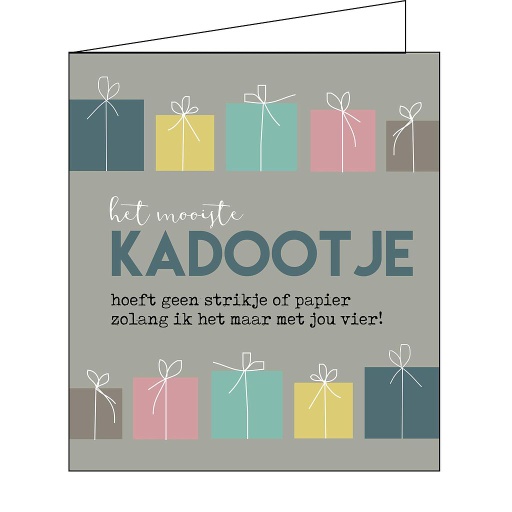 [EM5010] het mooiste kadootje hoeft geen strikje of papier zolang ik het maar met jou vier !