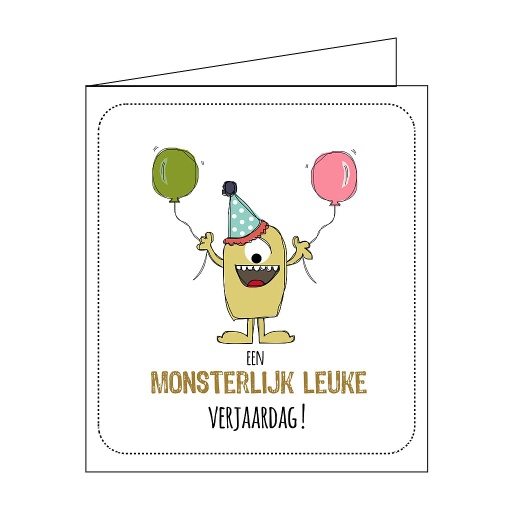 [EM5023] een monsterlijk leuke verjaardag !