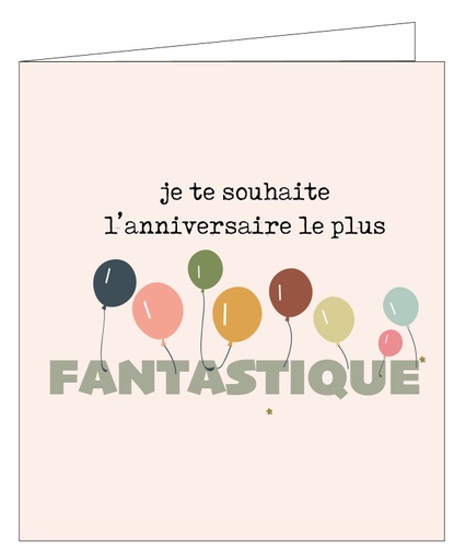 [PO855] Je te souhaite l'anniversaire le plus fantastique !