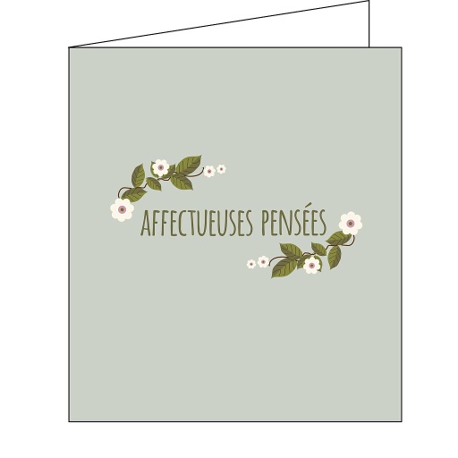 [MMF1103] affectueuses pensée