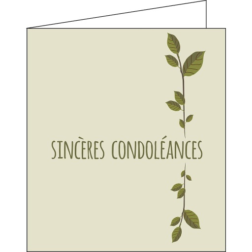 [MMF1105] Sincères Condoléances 