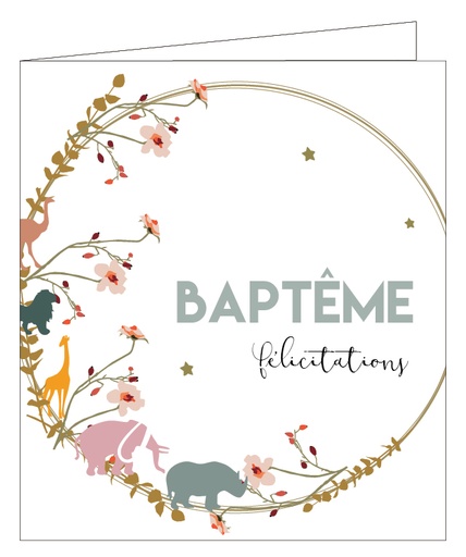 [PO822] Baptême Félicitations