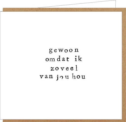 [LM006] gewoon omdat ik zoveel van jou hou