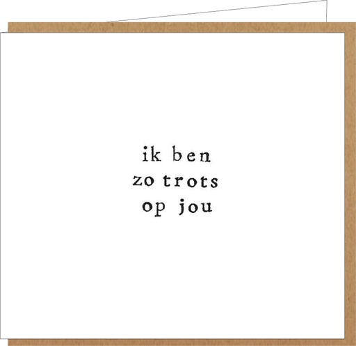 [LM009] ik ben zo trots op jou