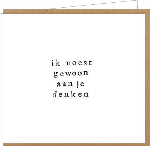 [LM015] ik moest gewoon aan je denken