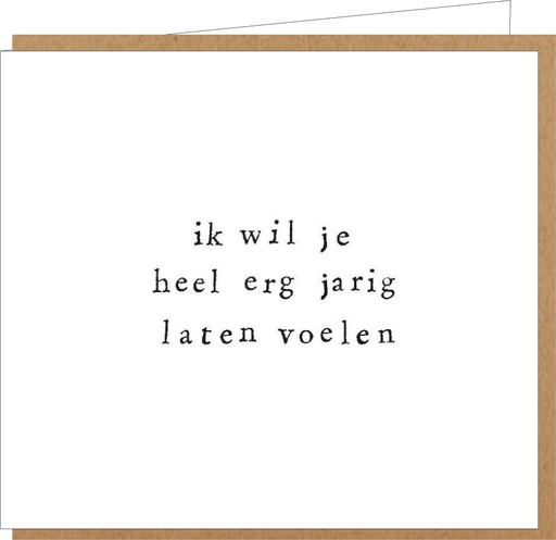 [LM017] ik wil je heel erg jarig laten voelen